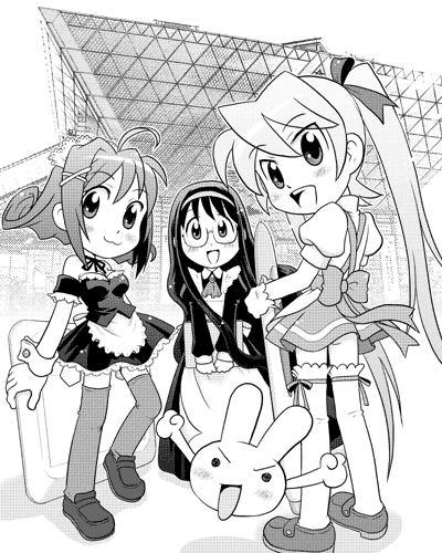 『お絵描き＆マンガを公開！ パソコンで同人誌をつくろう』掲載マンガのサンプル画像